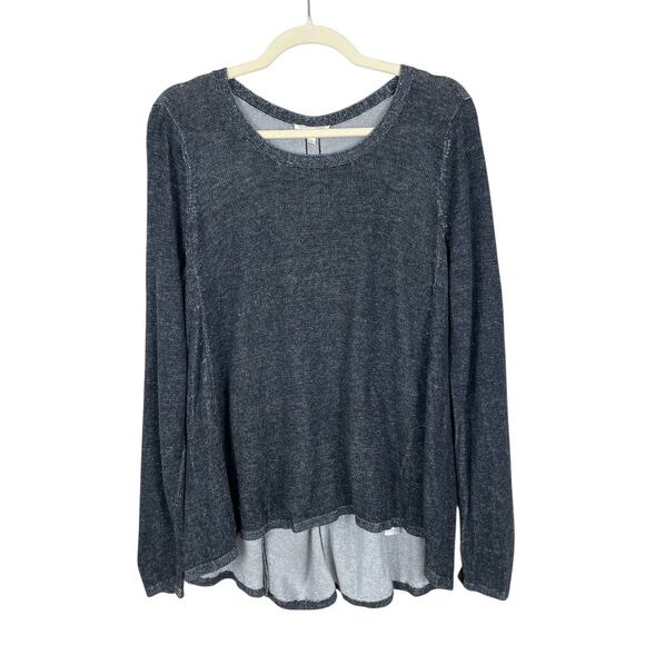 Eileen Fisher Organic Cotton Tencel Pullover Tunic Sweater Minimalist Sz Medium - Picture 2 of 13